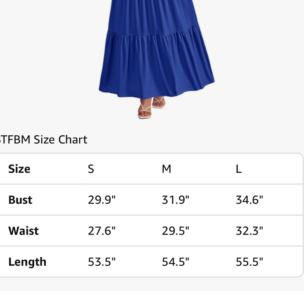 Women Sleeveless Dress Maxi, Ribbed with Pockets - Picture 3 of 3